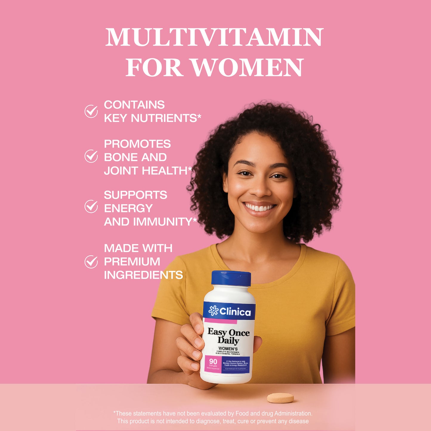 Easy Once Daily Women – Multivitamin & Minerals – 60 Soft Gels