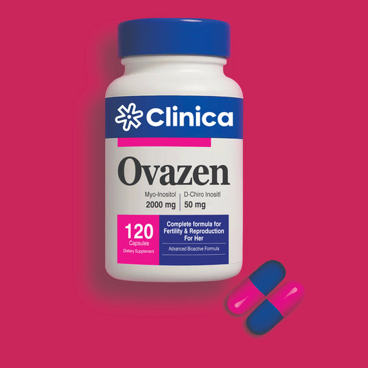 Ovazen – Myo-Inositol 2000 mg + D-Chiro Inositol 50 mg – 120 Capsules