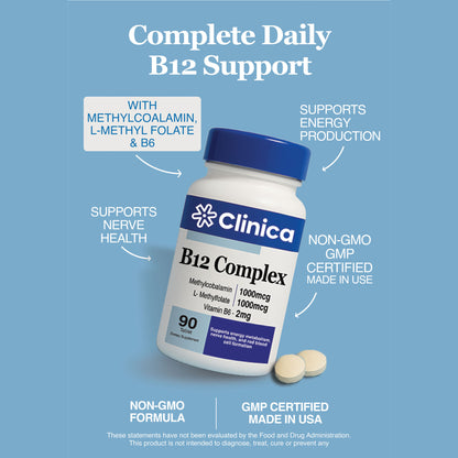 Vitamin B12 1000 mcg | Methylcobalamin Energy Support