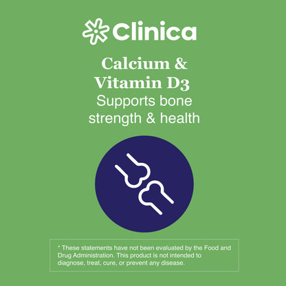 Calcium & Vitamin D3 – Calcium Carbonate 1200 mg – 120 Softgels
