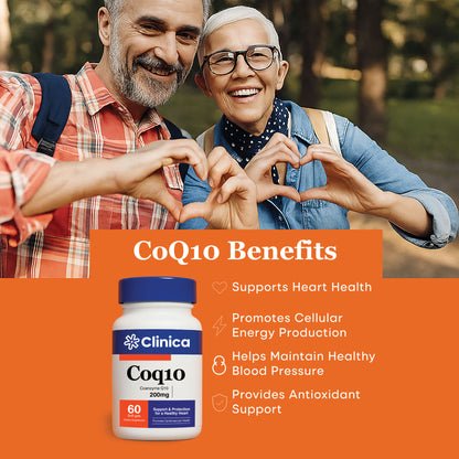 CoQ10 – Coenzyme Q10 200 mg – 60 Softgels