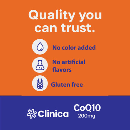 CoQ10 – Coenzyme Q10 200 mg – 60 Softgels