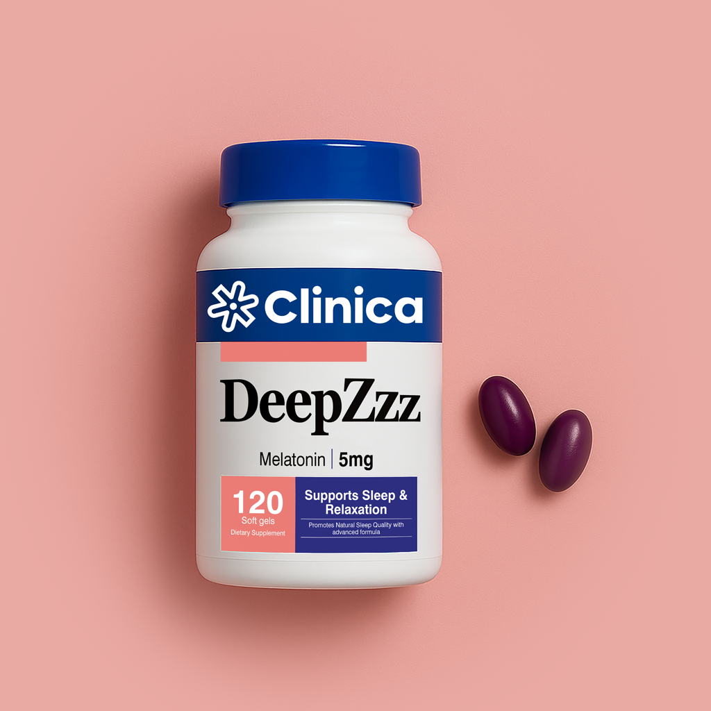 DeepZzz – Melatonin 5 mg – 60 Softgels