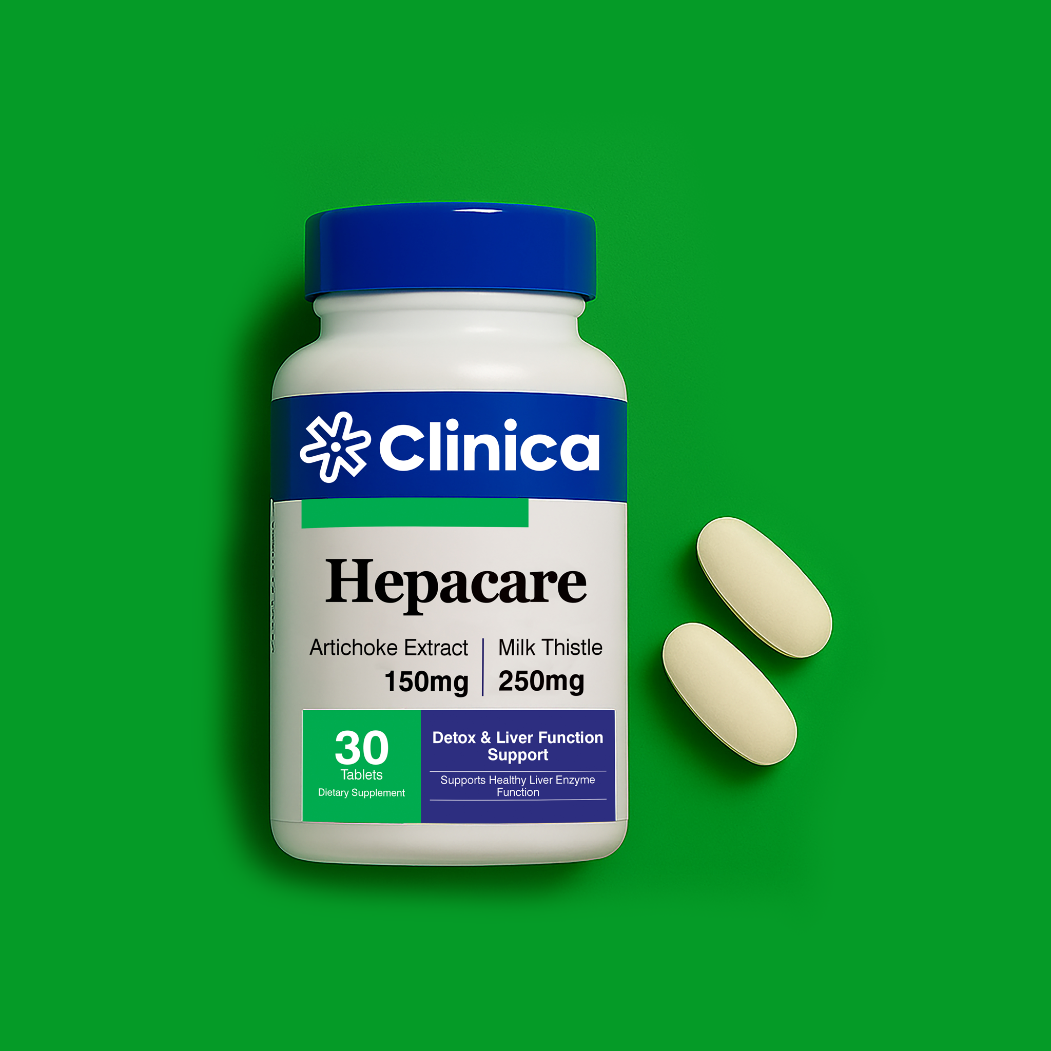 Hepacare – Milk Thistle Extract 250 mg – 60 Tablets