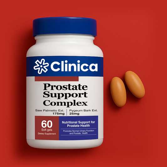 Prostate Support Complex – Saw Palmetto Extract 175 mg + Pygeum Bark Extract 25 mg – 60 Softgels